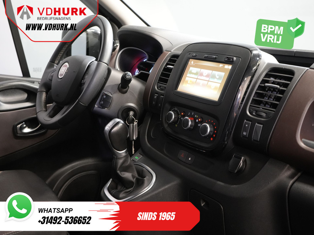 Fiat Talento Bestelbus 2.0 MJ 170 pk Aut. L2 BPM VRIJ! NL Auto/ 2xSchuifdeur/ Sidestep/ Navi/ Camera/ PDC/ Cruise/ Trekhaak/ Airco 2