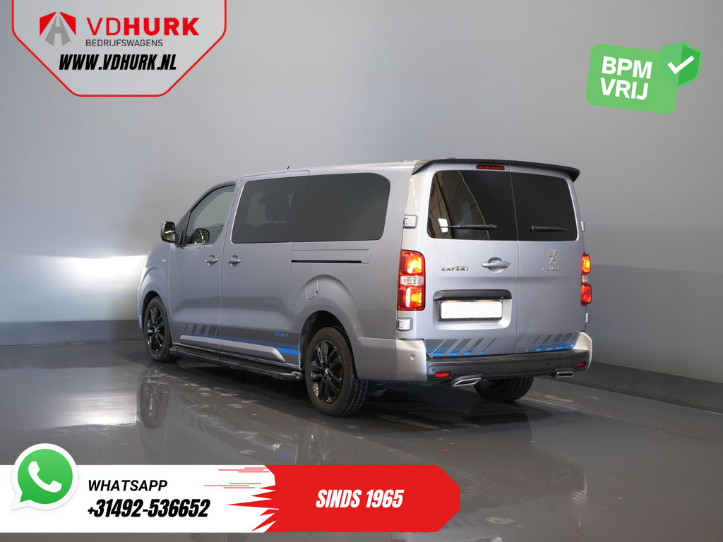 Peugeot Expert Bestelbus 2.0 HDI 180 pk Aut. Sport Edition Nr 128 DC Dubbel Cabine Adapt.Cruise/ 2xSchuifdeur/ Leder/ Xenon/ Head Up/ Climate/ Alarm/ Sto 1