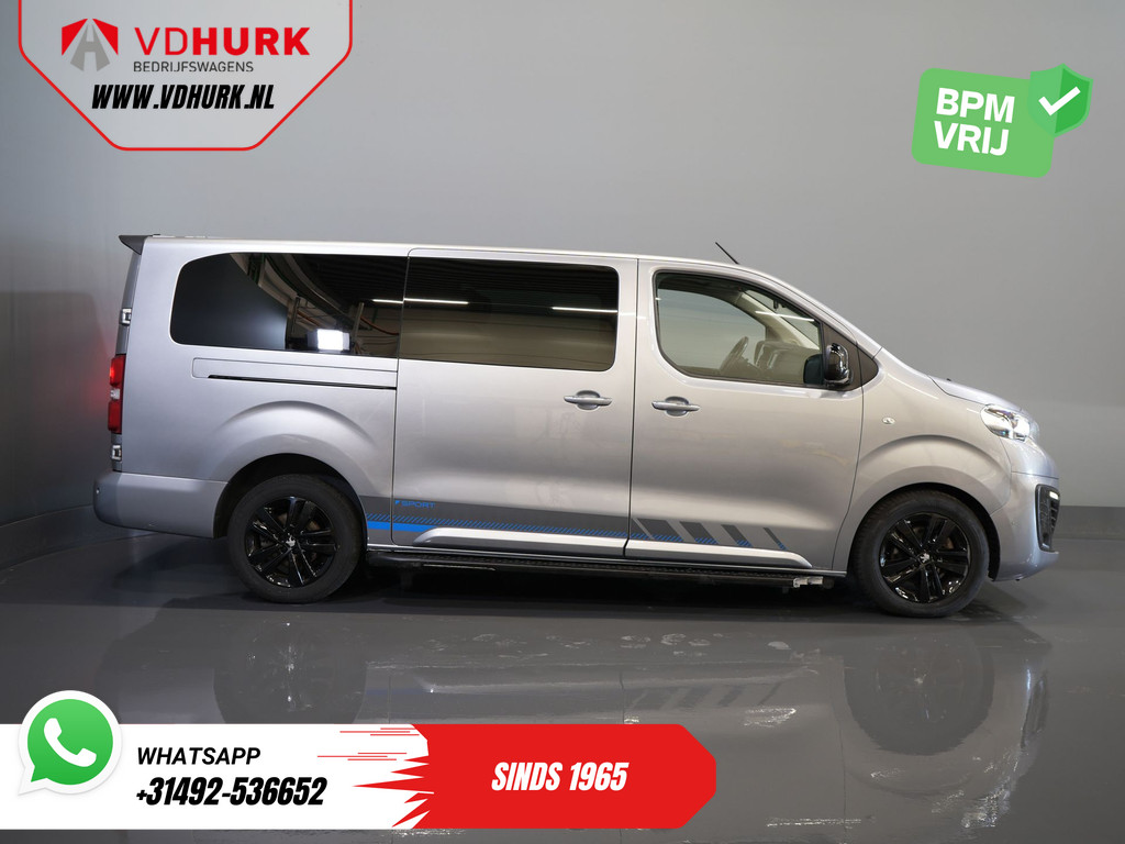Peugeot Expert Bestelbus 2.0 HDI 180 pk Aut. Sport Edition Nr 128 DC Dubbel Cabine Adapt.Cruise/ 2xSchuifdeur/ Leder/ Xenon/ Head Up/ Climate/ Alarm/ Sto 10