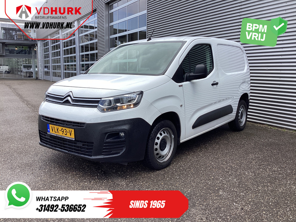 Citroën Berlingo Bestelbus 1.5 HDI 100 pk BPM VRIJ! Carplay/ Airco/ Cruise 5