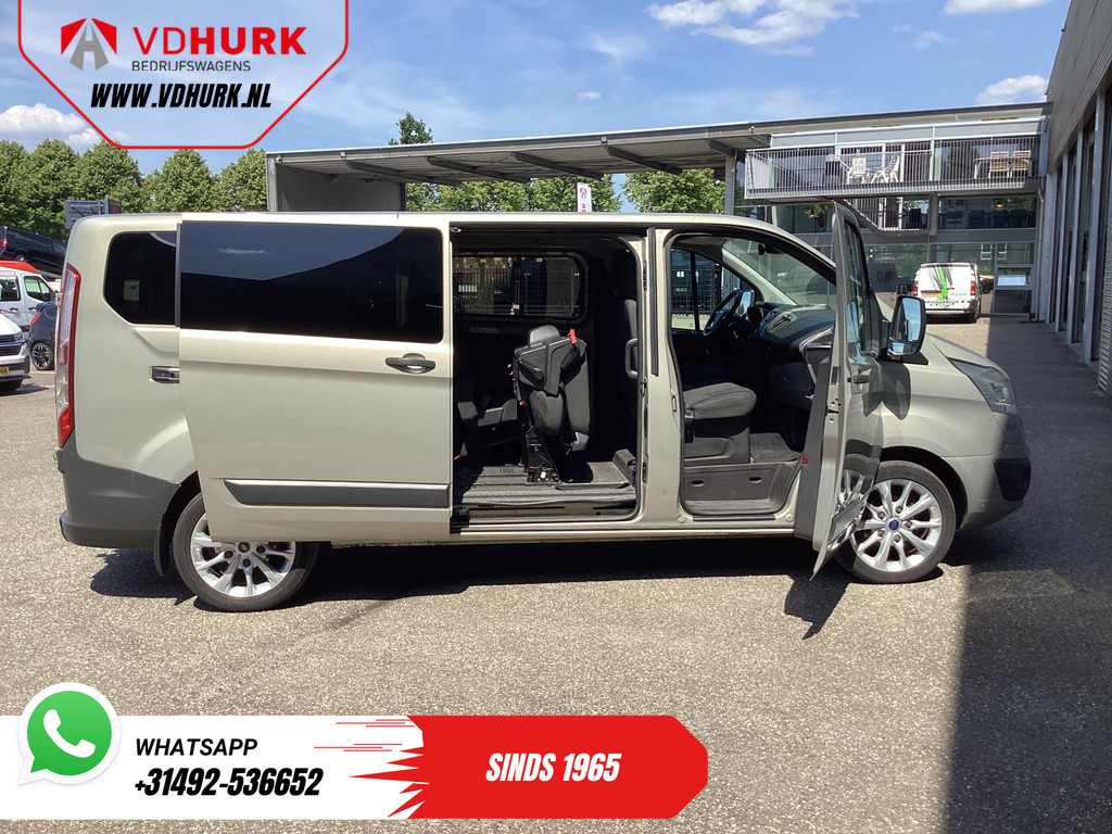 Ford Transit Custom Personenvervoer Tourneo 2.0 TDCI 130 pk L2 EXPORT ONLY EUR6 9 Pers/ 9P/ Airco/ Cruise/ PDC/ LMV/ Trekhaak 5