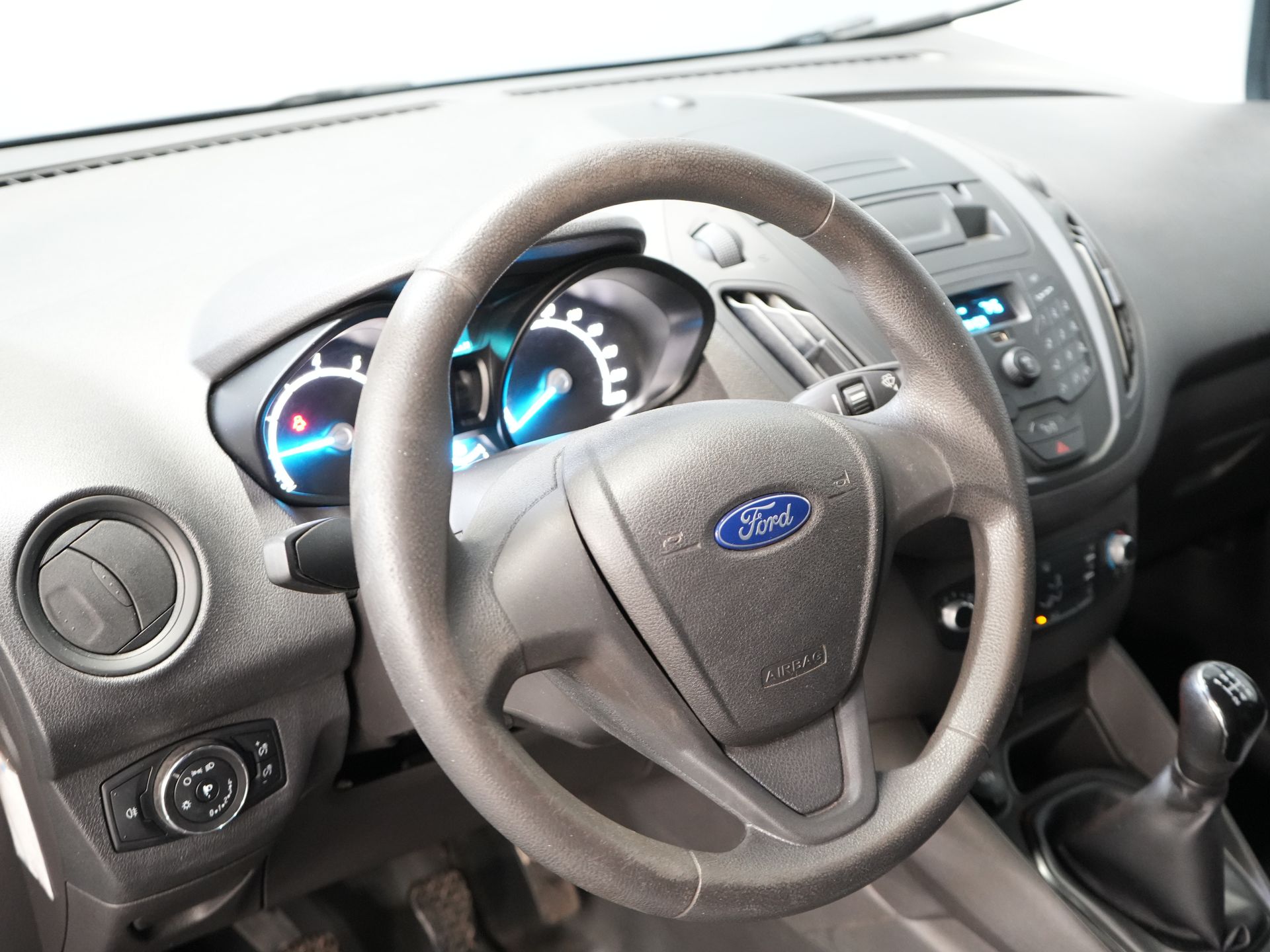 Ford Transit Courier Bestelbus 1.0 100 pk BPM VRIJ! BENZINE/ Stoelverw./ Voorruit.Verw./ Airco 13