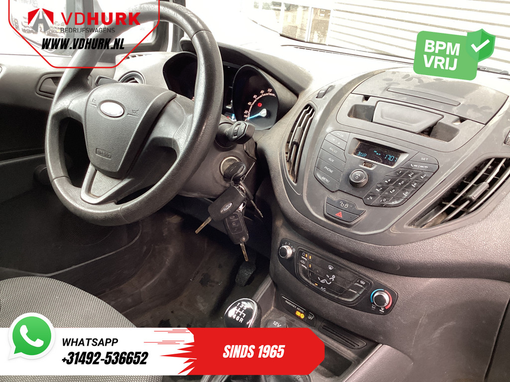 Ford Transit Courier Bestelbus 1.0 EcoBoost 100 pk Trend Benzine BPM VRIJ 2xSchuifdeur/ Airco/ Camera/ Trekhaak/ Dakdragers 2