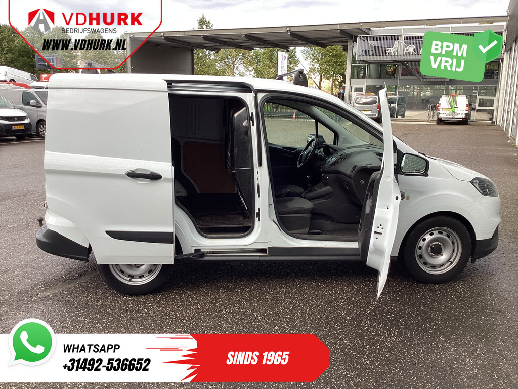 Ford Transit Courier Bestelbus 1.0 EcoBoost 100 pk Trend Benzine BPM VRIJ 2xSchuifdeur/ Airco/ Camera/ Trekhaak/ Dakdragers 5