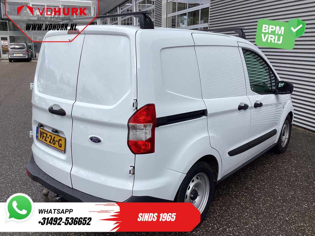 Ford Transit Courier Bestelbus 1.0 EcoBoost 100 pk Trend Benzine BPM VRIJ 2xSchuifdeur/ Airco/ Camera/ Trekhaak/ Dakdragers 8