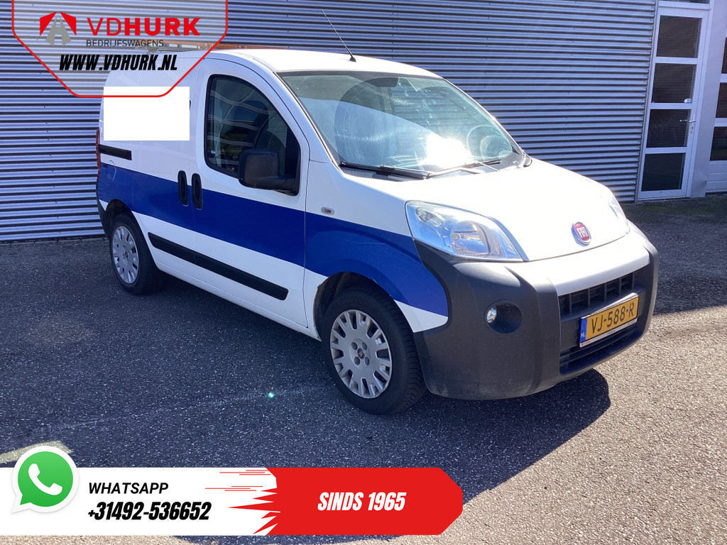 Fiat Fiorino Bestelbus 1.3 MJ 75 pk EXPORT APK 09-2026/ Airco/ Trekhaak/ Lichtbalk/ PDC 0