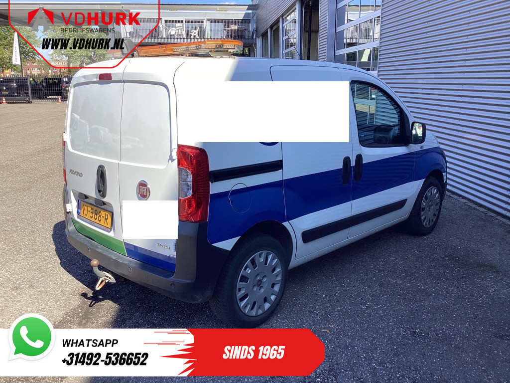 Fiat Fiorino Bestelbus 1.3 MJ 75 pk EXPORT APK 09-2026/ Airco/ Trekhaak/ Lichtbalk/ PDC 8