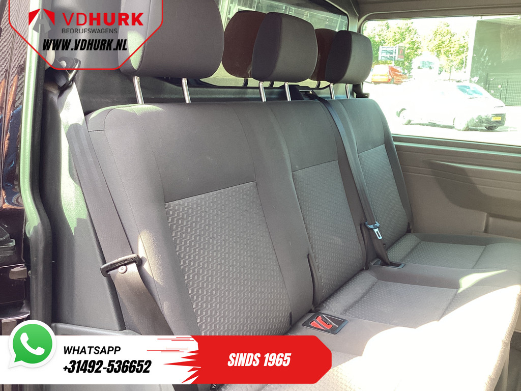 Volkswagen Transporter Bestelbus 2.0 TDI 140 pk DSG Aut. L2 Dubbel Cabine DC EXPORT 2.5t Trekverm./ Cruise/ Airco/ PDC V+A/ LMV 11