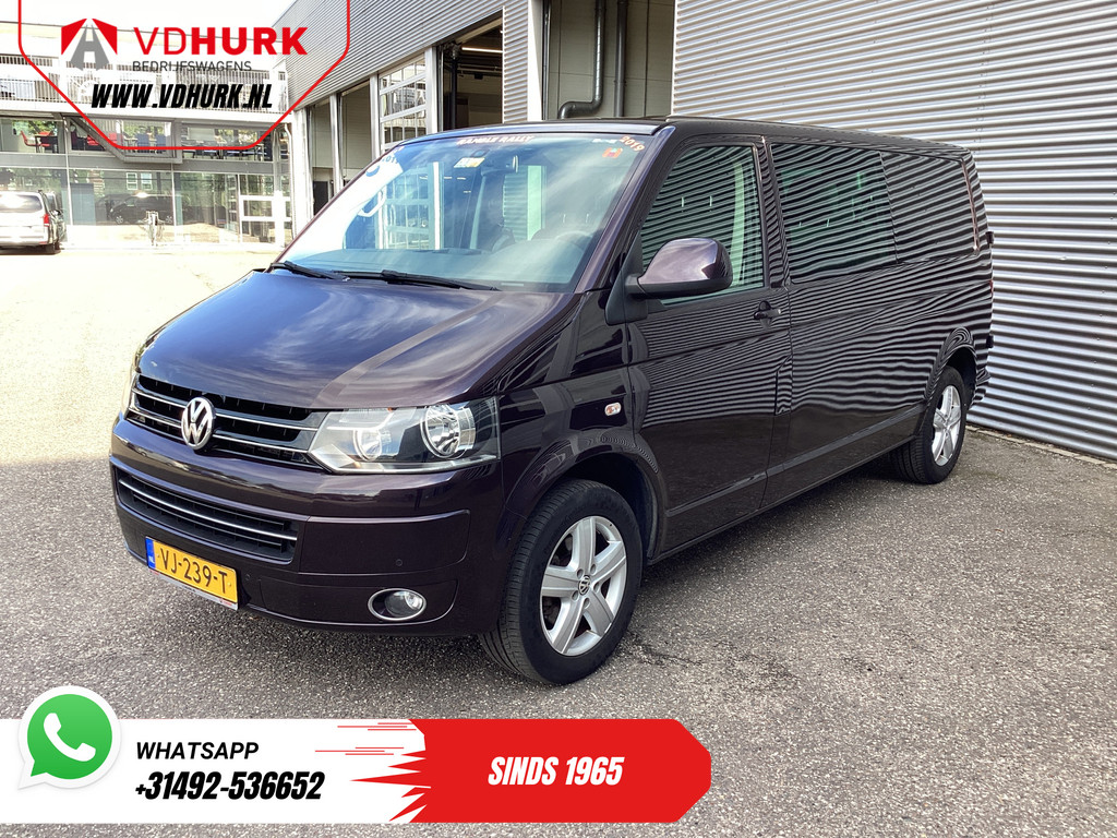 Volkswagen Transporter Bestelbus 2.0 TDI 140 pk DSG Aut. L2 Dubbel Cabine DC EXPORT 2.5t Trekverm./ Cruise/ Airco/ PDC V+A/ LMV 7