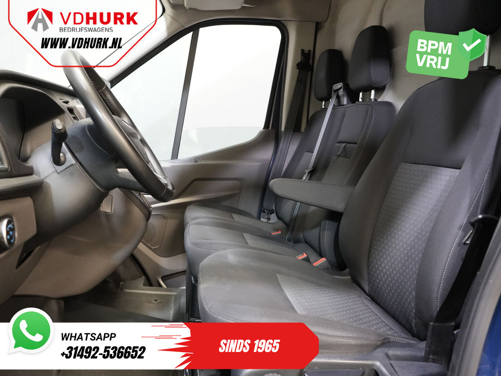 Ford Transit Bestelbus 350 2.0 TDCI 170 pk Aut. Jumbo L4H3 RWD BPM VRIJ! 270 Gr. Deuren/ Climate/ Betimmerd/ Camera/ Carplay/ Cruise/ PDC 11