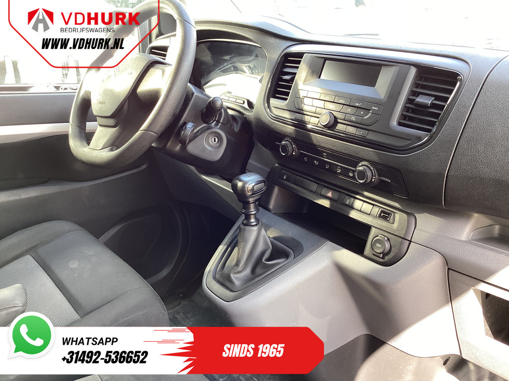 Citroën Jumpy Bestelbus 2.0 HDI 125 pk L3 Dubbel Cabine EXPORT 6 Pers./ 2xSchuifdeur/ Riem.VV/ Betimmerd/ LMV/ PDC/ Cruise/ Trekhaak/ Airco 12