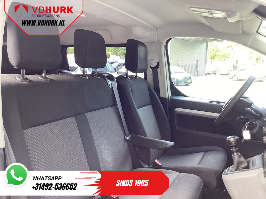 Citroën Jumpy Bestelbus 2.0 HDI 125 pk L3 Dubbel Cabine EXPORT 6 Pers./ 2xSchuifdeur/ Riem.VV/ Betimmerd/ LMV/ PDC/ Cruise/ Trekhaak/ Airco 9