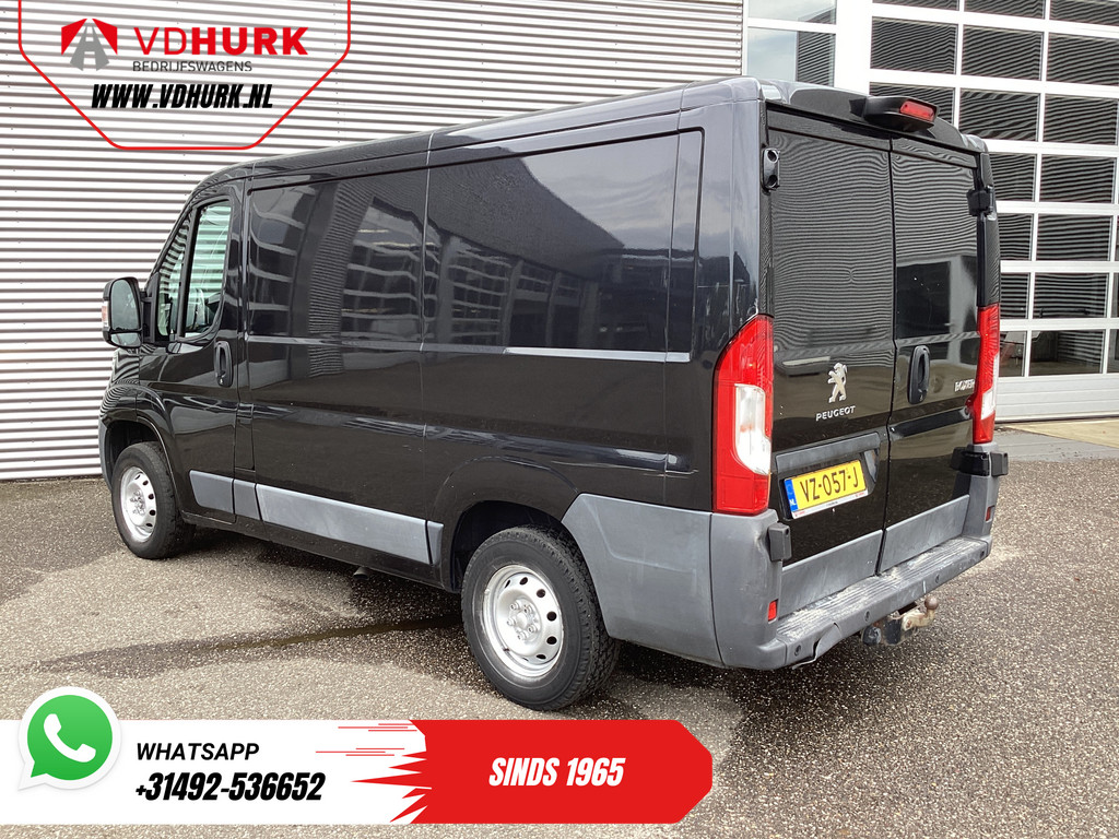 Peugeot Boxer Bestelbus 2.0 HDI 130 pk EXPORT Climate/ Cruise/ Gev. Stoel/ Navi/ PDC/ Trekhaak/ 2.5t Trekverm. 1