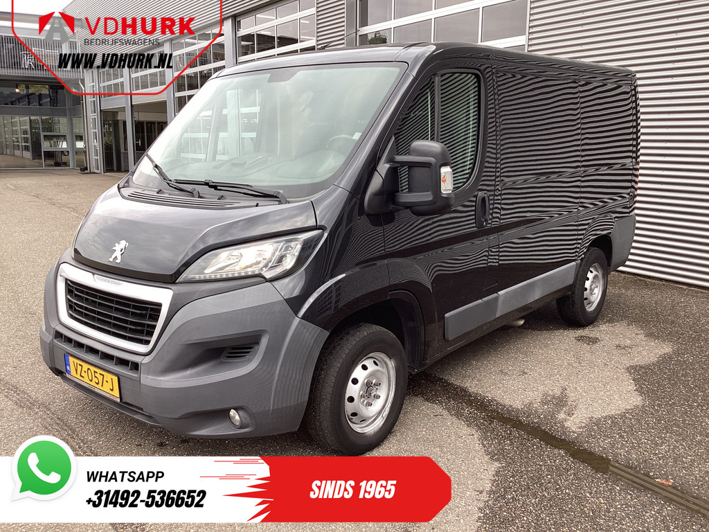 Peugeot Boxer Bestelbus 2.0 HDI 130 pk EXPORT Climate/ Cruise/ Gev. Stoel/ Navi/ PDC/ Trekhaak/ 2.5t Trekverm. 7