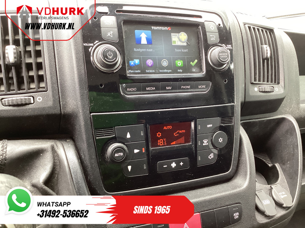 Peugeot Boxer Bestelbus 2.0 HDI 130 pk EXPORT Climate/ Cruise/ Gev. Stoel/ Navi/ PDC/ Trekhaak/ 2.5t Trekverm. 9