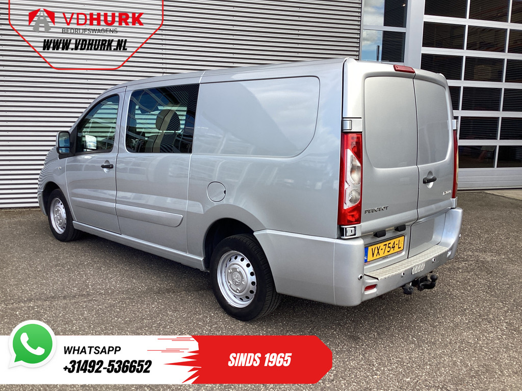 Peugeot Expert Bestelbus 2.0 HDI 130 pk L2 Dubbel Cabine DC EXPORT Airco/ Cruise/ Navi/ PDC/ Trekhaak 1