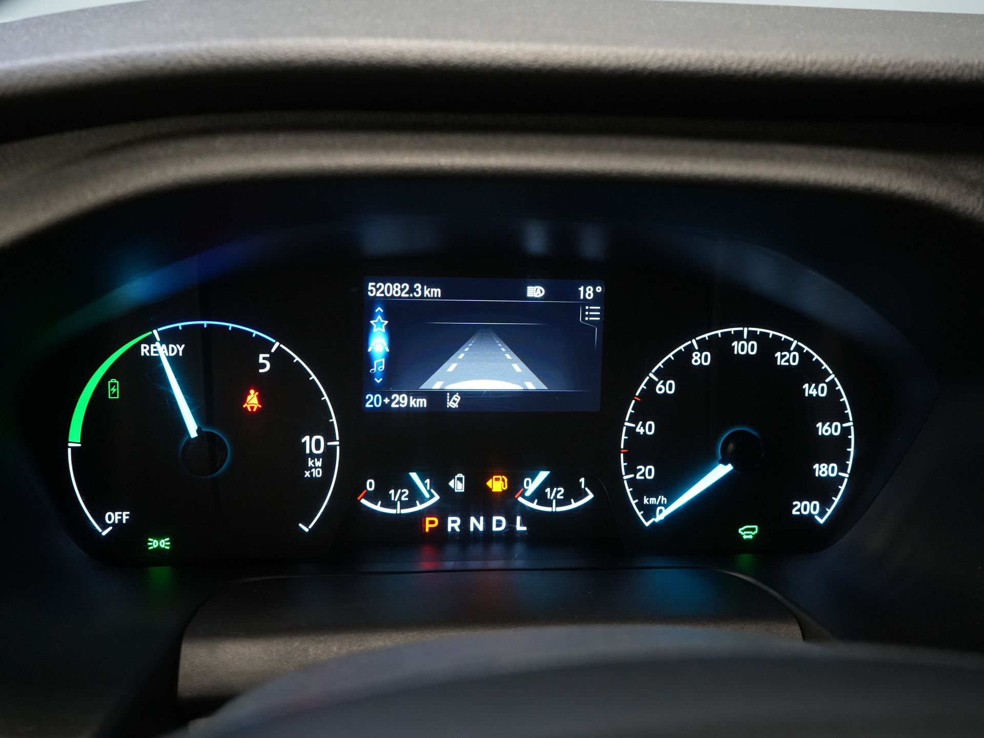 Ford Transit Custom Bestelbus 340 1.0 130 pk PHEV Trend BPM VRIJ! Bi-Xenon/ Carplay/ Stoelverw./ LMV/ Cruise/ Camera/ Airco 18