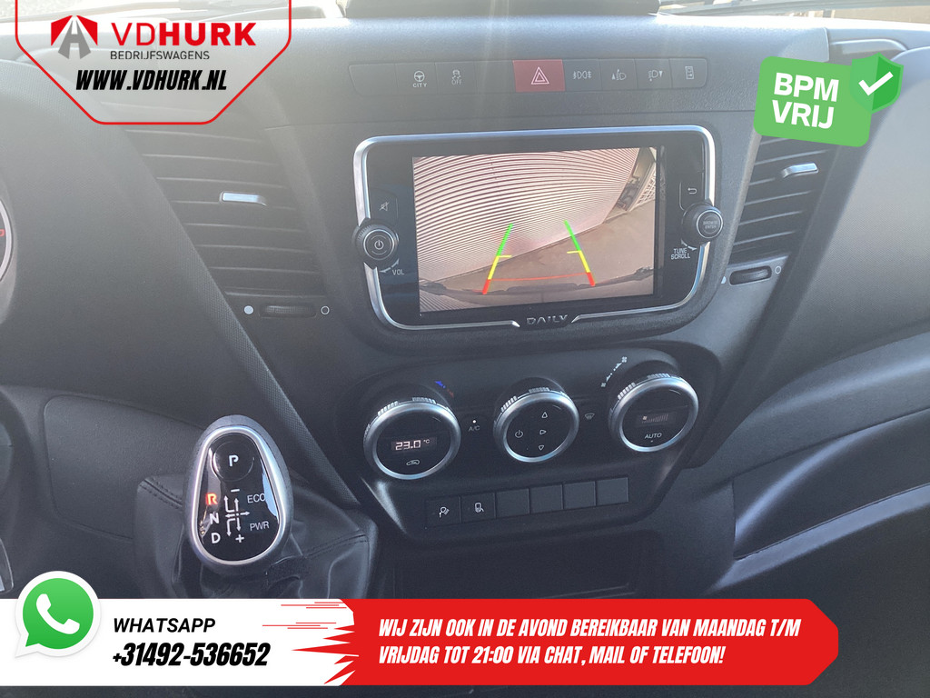 Iveco Daily Bestelbus 35S18 3.0 180 pk Aut. L2H2 BPM VRIJ 3.5t Trekverm./ Adapt. Cruise/ LED/ Carplay/ 270Gr.Deuren/ Climate/ Gev. Stoel/ LED/ Camera/ 11