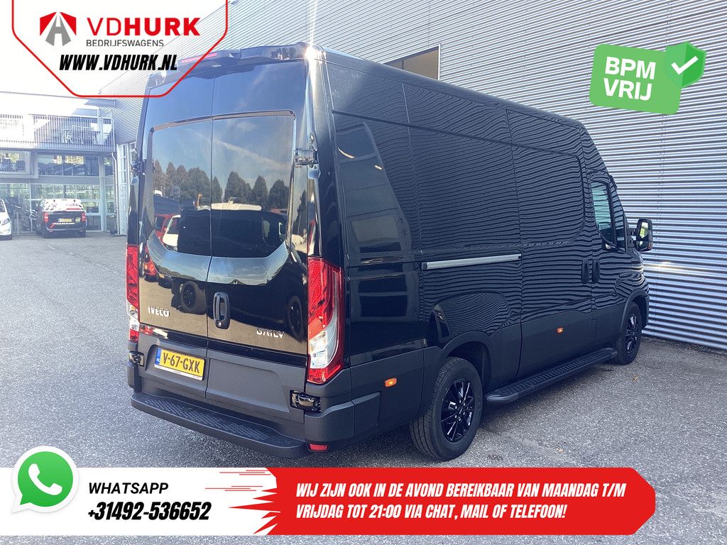 Iveco Daily Bestelbus 35S18 3.0 180 pk Aut. L2H2 BPM VRIJ 3.5t Trekverm./ Adapt. Cruise/ LED/ Carplay/ 270Gr.Deuren/ Climate/ Gev. Stoel/ LED/ Camera/ 12