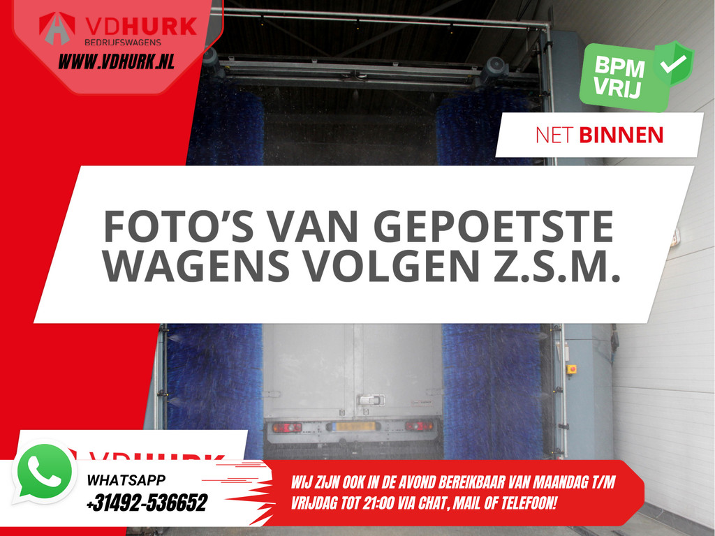 Iveco Daily Bestelbus 35S18 3.0 180 pk Aut. L2H2 BPM VRIJ 3.5t Trekverm./ Adapt. Cruise/ LED/ Carplay/ 270Gr.Deuren/ Climate/ Gev. Stoel/ LED/ Camera/ 14