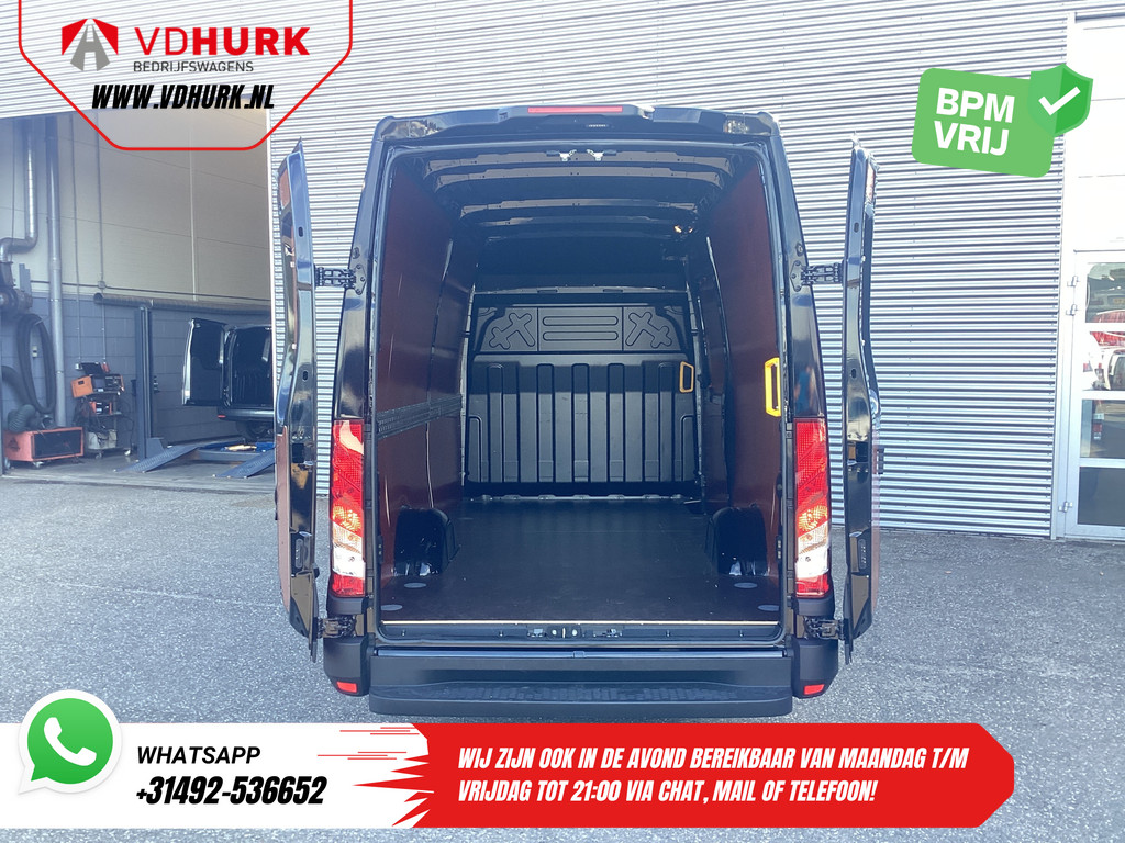 Iveco Daily Bestelbus 35S18 3.0 180 pk Aut. L2H2 BPM VRIJ 3.5t Trekverm./ Adapt. Cruise/ LED/ Carplay/ 270Gr.Deuren/ Climate/ Gev. Stoel/ LED/ Camera/ 4