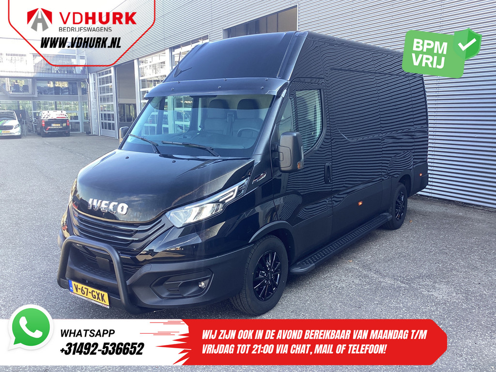 Iveco Daily Bestelbus 35S18 3.0 180 pk Aut. L2H2 BPM VRIJ 3.5t Trekverm./ Adapt. Cruise/ LED/ Carplay/ 270Gr.Deuren/ Climate/ Gev. Stoel/ LED/ Camera/ 6