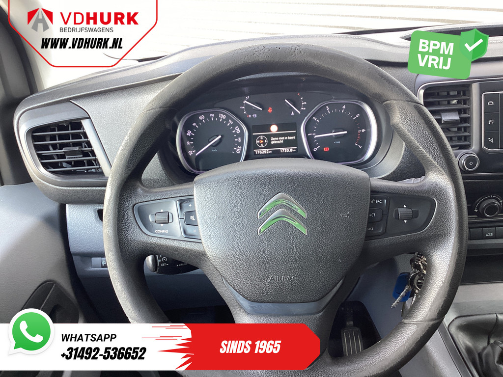 Citroën Jumpy Bestelbus 2.0 HDI 125 pk L3 EXPORT Inrichting/ Imperiaal/ Carplay/ Cruise/ Sidebars/ Airco/ PDC 10