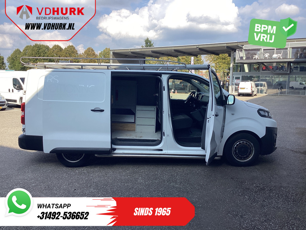 Citroën Jumpy Bestelbus 2.0 HDI 125 pk L3 EXPORT Inrichting/ Imperiaal/ Carplay/ Cruise/ Sidebars/ Airco/ PDC 5