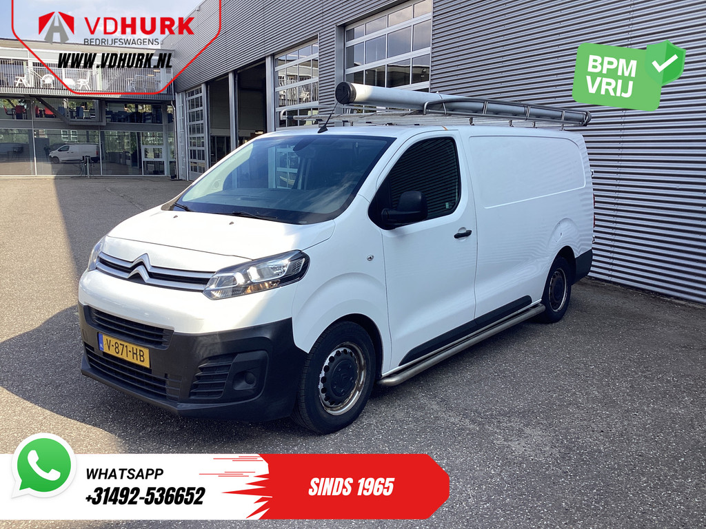 Citroën Jumpy Bestelbus 2.0 HDI 125 pk L3 EXPORT Inrichting/ Imperiaal/ Carplay/ Cruise/ Sidebars/ Airco/ PDC 6