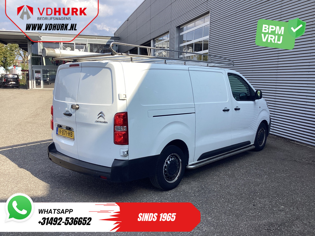 Citroën Jumpy Bestelbus 2.0 HDI 125 pk L3 EXPORT Inrichting/ Imperiaal/ Carplay/ Cruise/ Sidebars/ Airco/ PDC 8