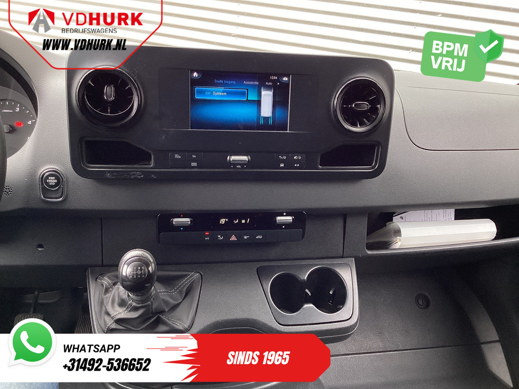 Mercedes-Benz Sprinter Bestelbus 316 2.2 CDI L3H2 EXPORT NL Auto/ 270Gr. Deuren/ Carplay/ Camera/ Airco/ Gev.Stoel 13