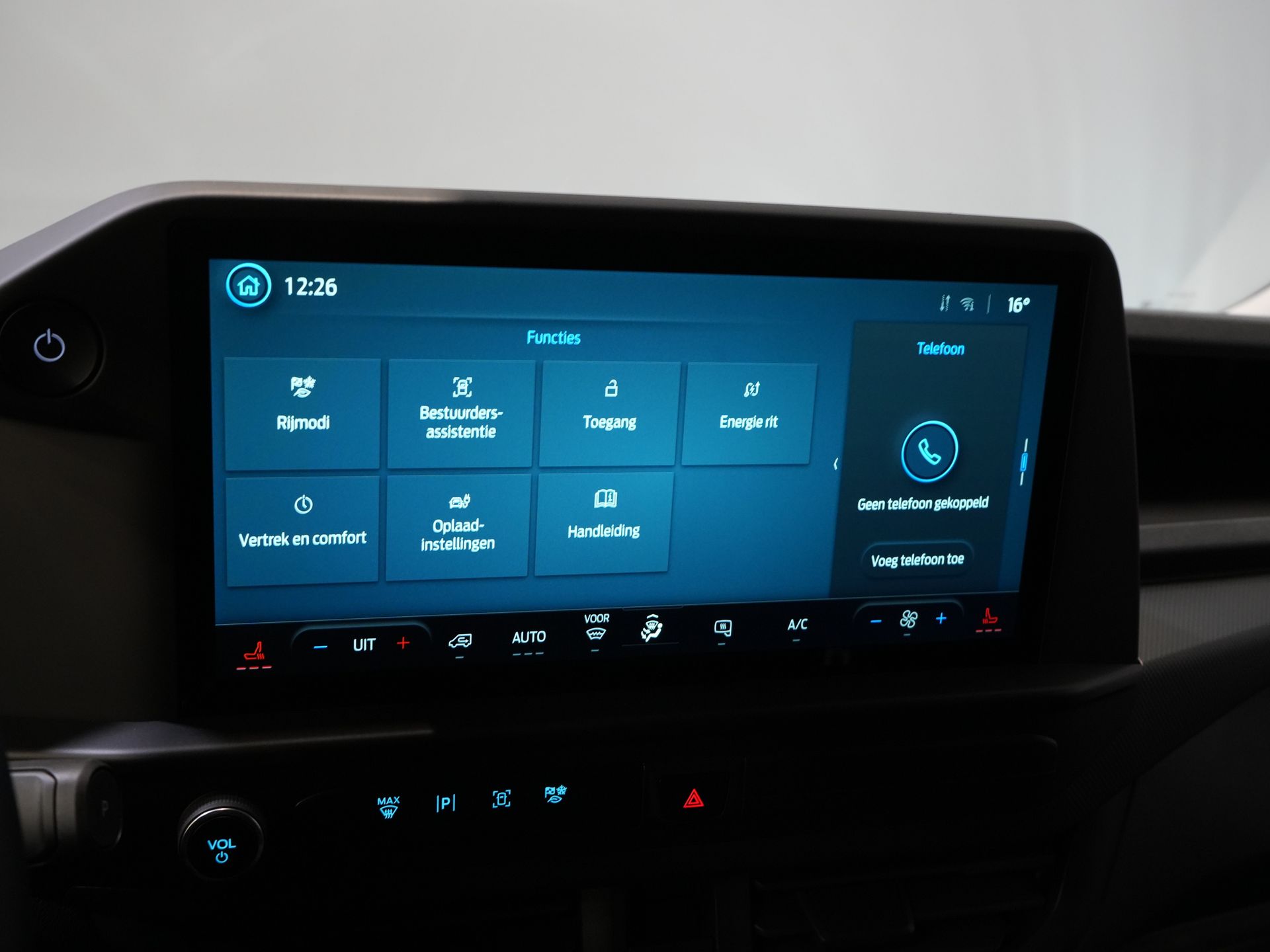 Ford E-Transit Custom Bestelbus 320 Trend 65 kWh 328 km WLTP LED/ Snellader/ Standkachel/ Stoelverw./ Carplay/ Climate/ Camera/ PDC/ Cruise 22