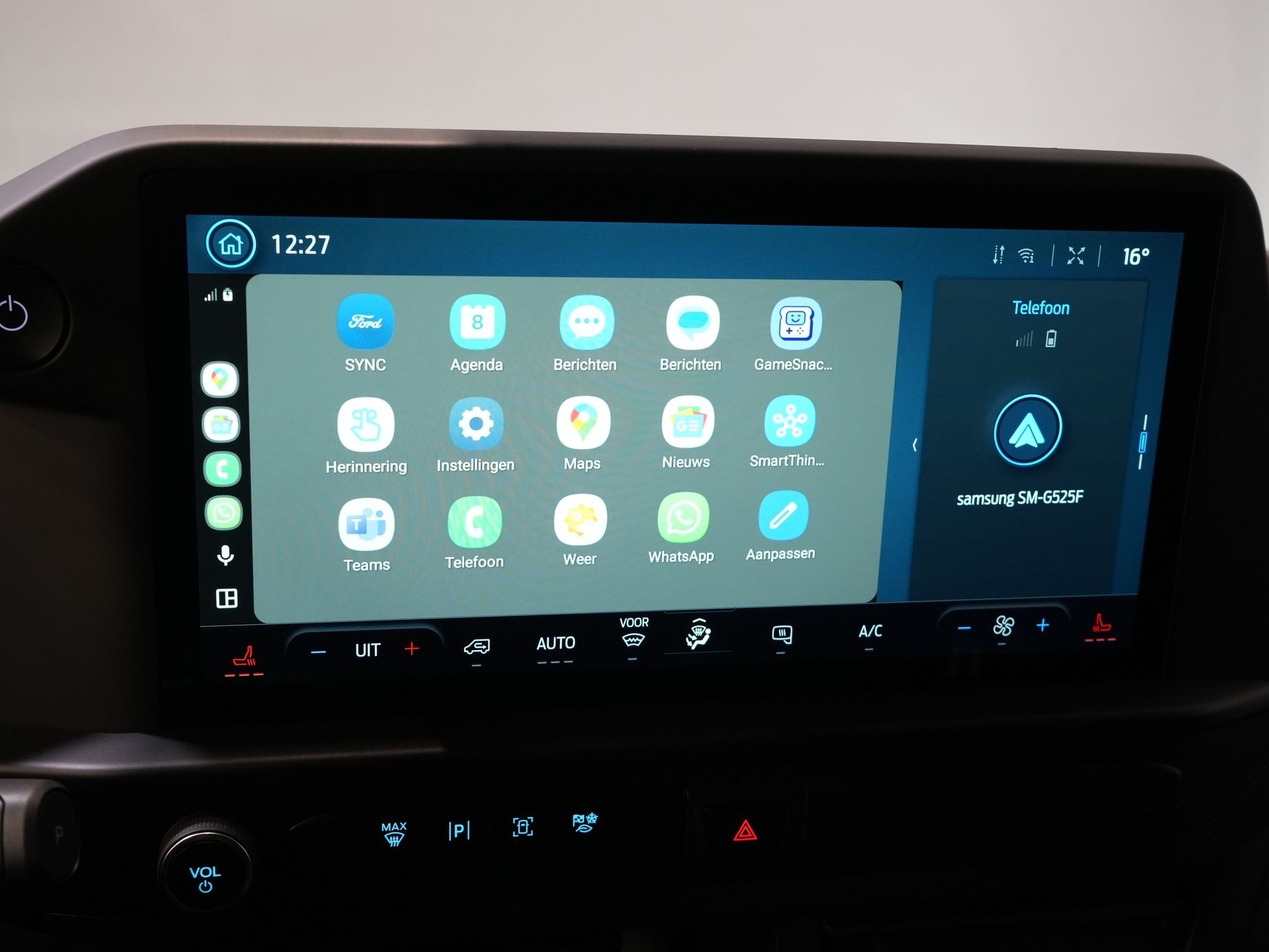 Ford E-Transit Custom Bestelbus 320 Trend 65 kWh 328 km WLTP LED/ Snellader/ Standkachel/ Stoelverw./ Carplay/ Climate/ Camera/ PDC/ Cruise 24