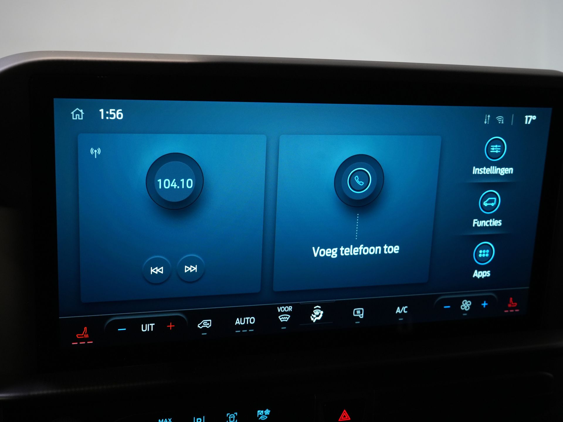 Ford E-Transit Custom Bestelbus 320 Trend 65 kWh 328 km WLTP LED/ Snellader/ Standkachel/ Stoelverw./ Carplay/ Climate/ Camera/ PDC/ Cruise 21