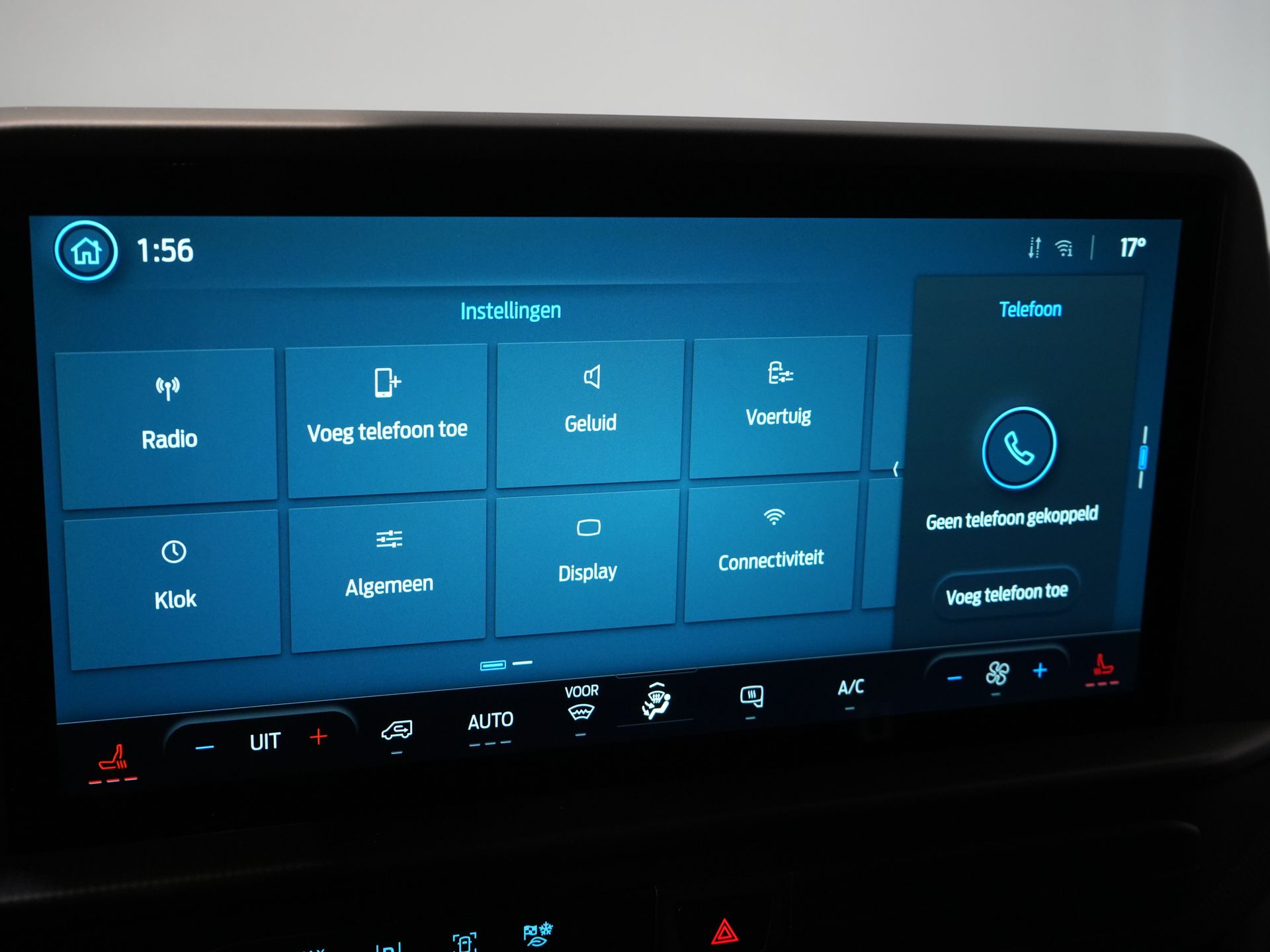 Ford E-Transit Custom Bestelbus 320 Trend 65 kWh 328 km WLTP LED/ Snellader/ Standkachel/ Stoelverw./ Carplay/ Climate/ Camera/ PDC/ Cruise 22
