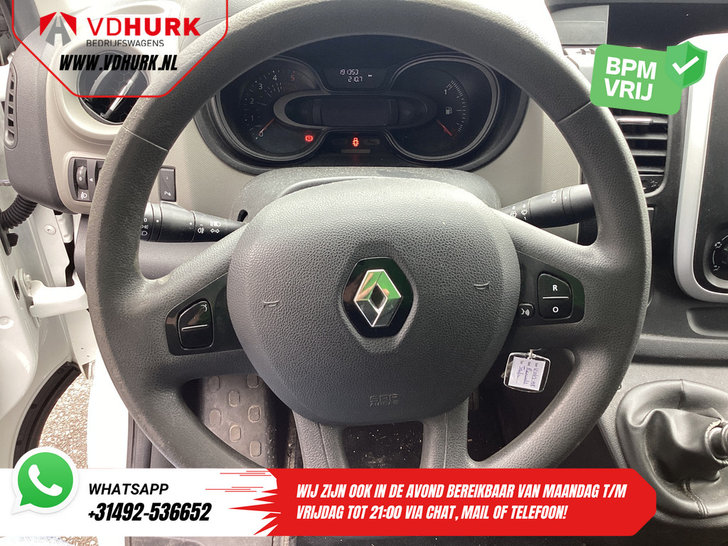 Renault Trafic Bestelbus 1.6 dCi 125 pk L2 DC Dubbel Cabine BPM VRIJ NL Auto/ Camera/ Cruise/ Navi/ Airco/ Trekhaak 10