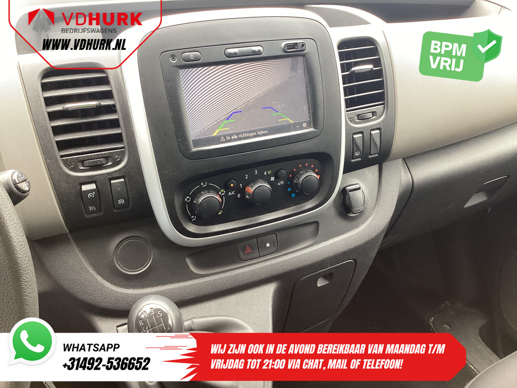 Renault Trafic Bestelbus 1.6 dCi 125 pk L2 DC Dubbel Cabine BPM VRIJ NL Auto/ Camera/ Cruise/ Navi/ Airco/ Trekhaak 11