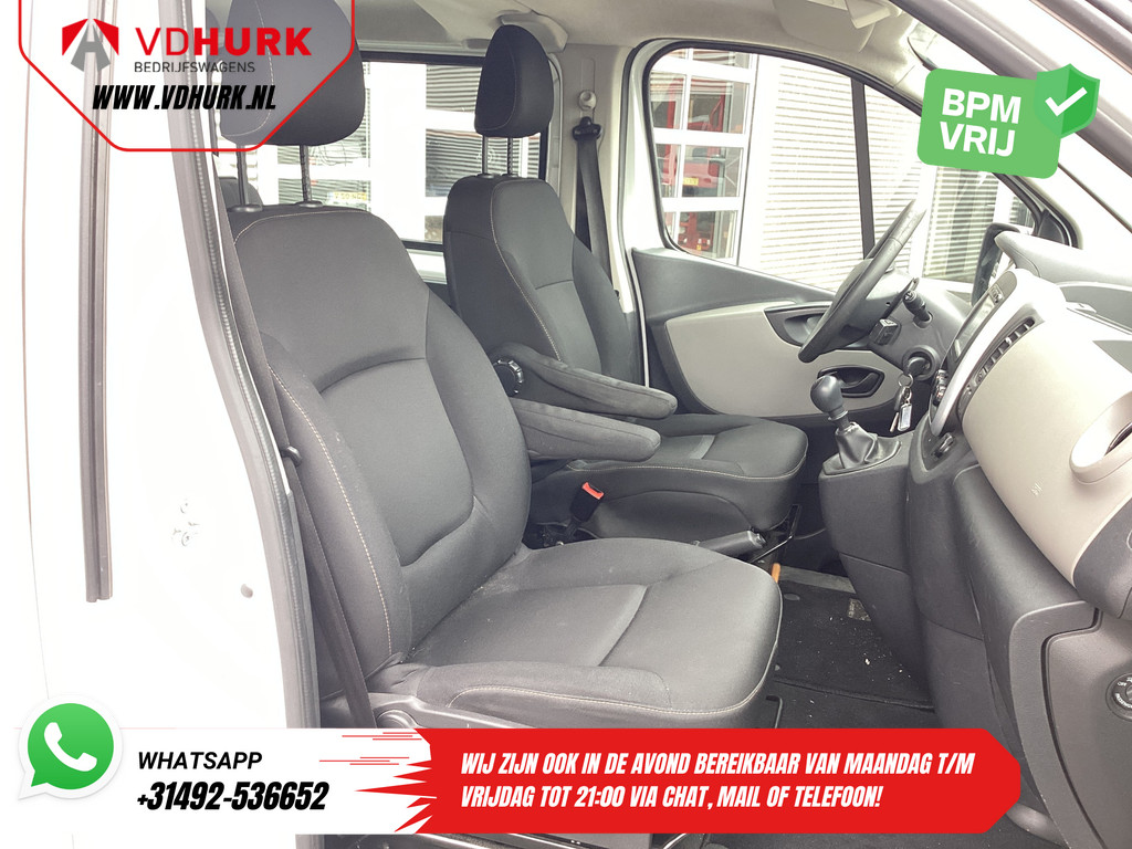 Renault Trafic Bestelbus 1.6 dCi 125 pk L2 DC Dubbel Cabine BPM VRIJ NL Auto/ Camera/ Cruise/ Navi/ Airco/ Trekhaak 7