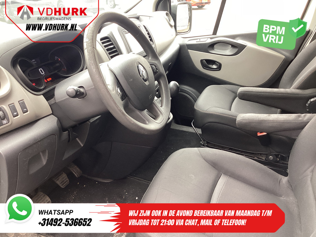 Renault Trafic Bestelbus 1.6 dCi 125 pk L2 DC Dubbel Cabine BPM VRIJ NL Auto/ Camera/ Cruise/ Navi/ Airco/ Trekhaak 9