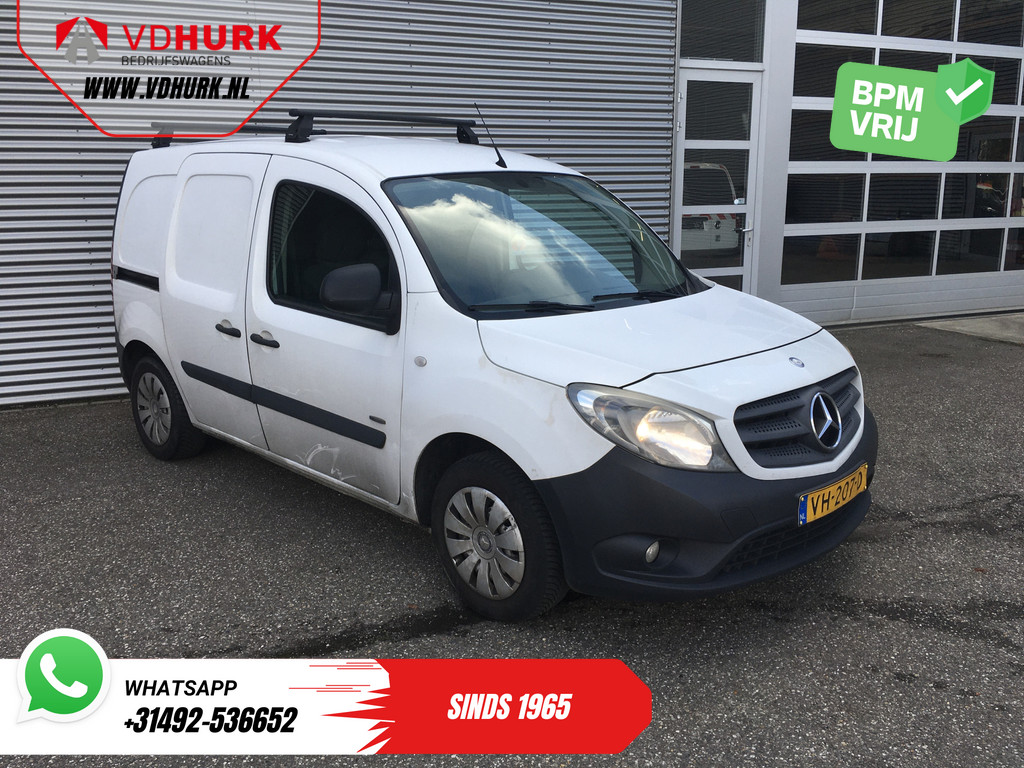 Mercedes-Benz Citan Bestelbus 108 CDI EXPORT NL Auto/ APK 04-2026/ Airco/ Dakdragers/ Trekhaak 0