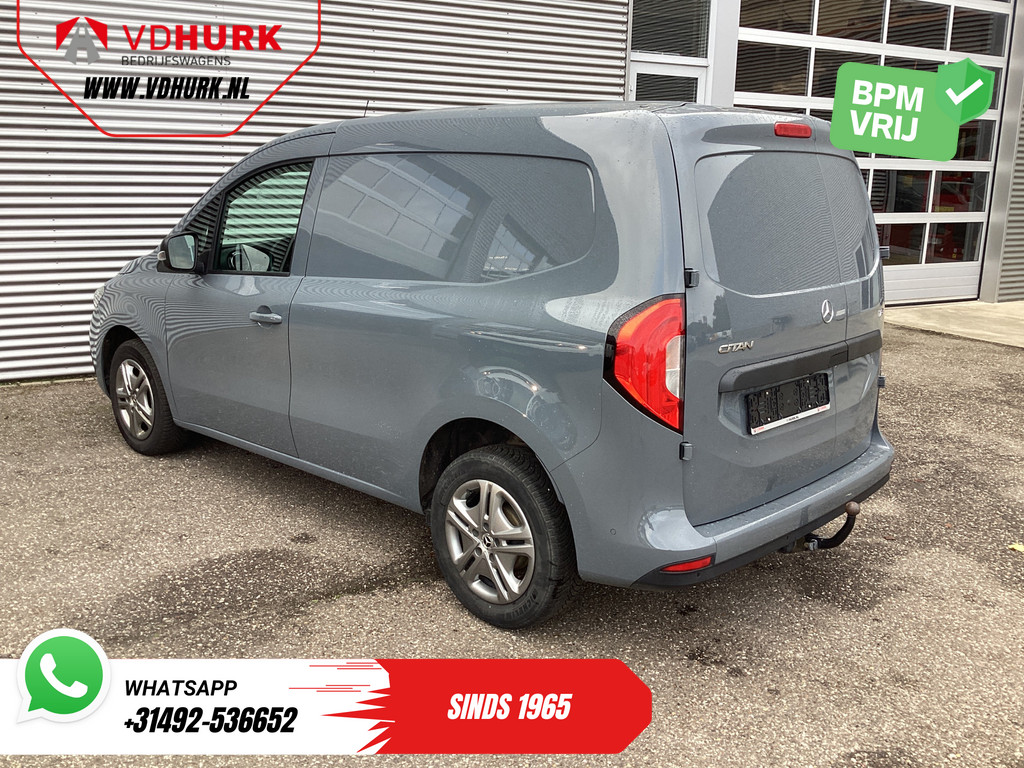 Mercedes-Benz Citan Bestelbus 113 BPM VRIJ! Benzine/ LED/ Climate/ Carplay/ Navi/ Camera/ PDC/ Trekhaak 1