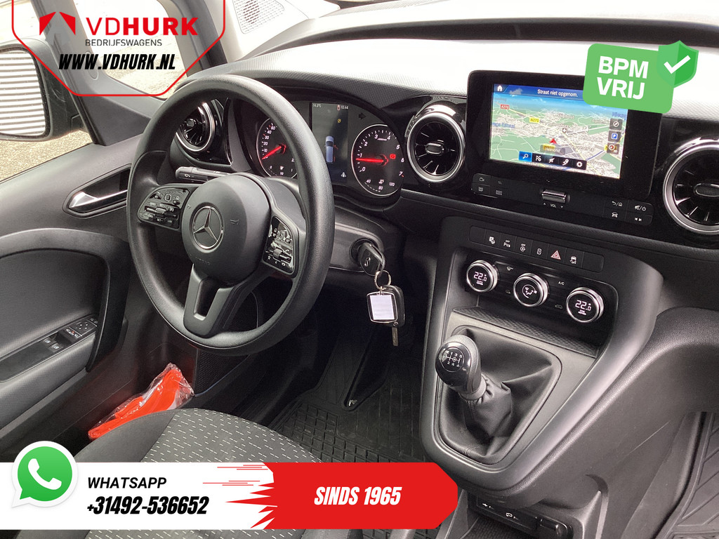 Mercedes-Benz Citan Bestelbus 113 BPM VRIJ! Benzine/ LED/ Climate/ Carplay/ Navi/ Camera/ PDC/ Trekhaak 2