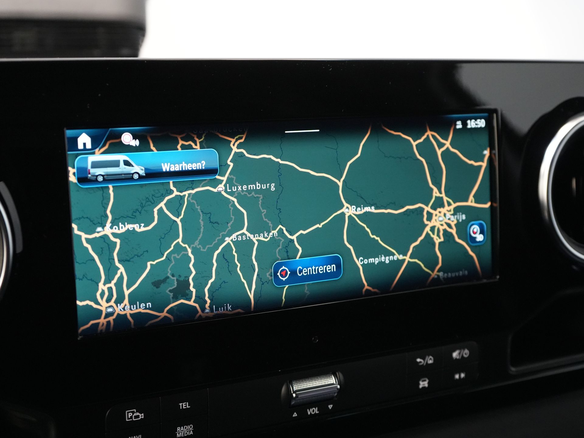 Mercedes-Benz Sprinter Bestelbus 317 CDI Aut. L2H2 BPM VRIJ! Gev.Stoel/ 270 Gr.Deuren/ Stoelverw./ Navi/ Camera/ Cruise/ DAB 23