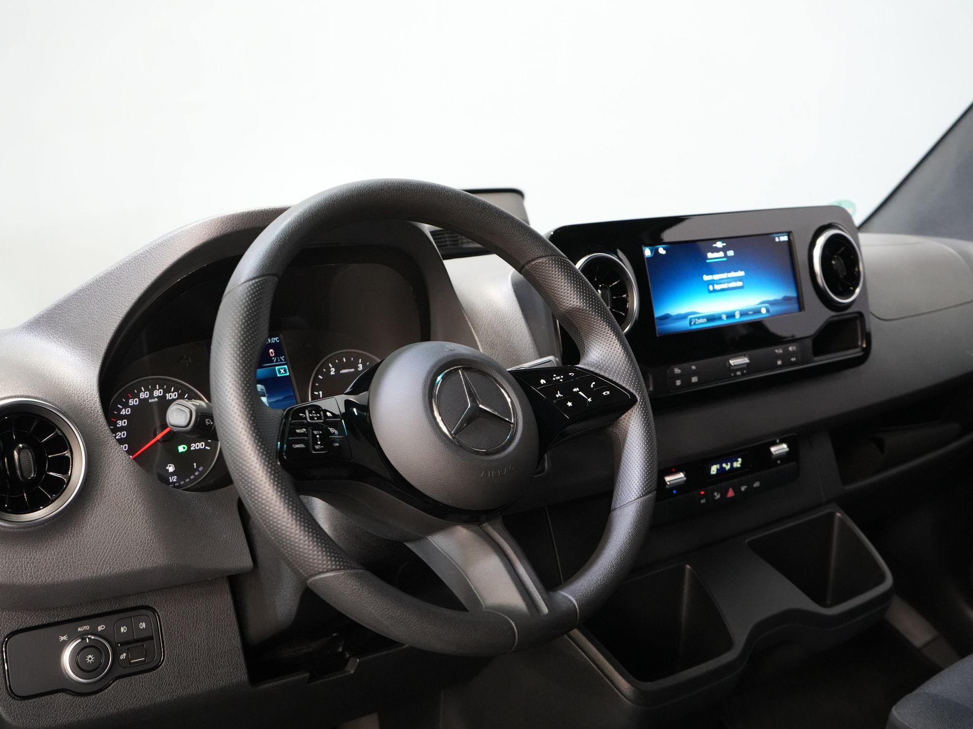 Mercedes-Benz Sprinter Bestelbus 317 CDI Aut. L2H2 BPM VRIJ! LED/ Gev.Stoel/ 270 Gr.Deuren/ Stoelverw./ Navi/ Camera/ PDC/ Cruise/ Airco/ DAB 13