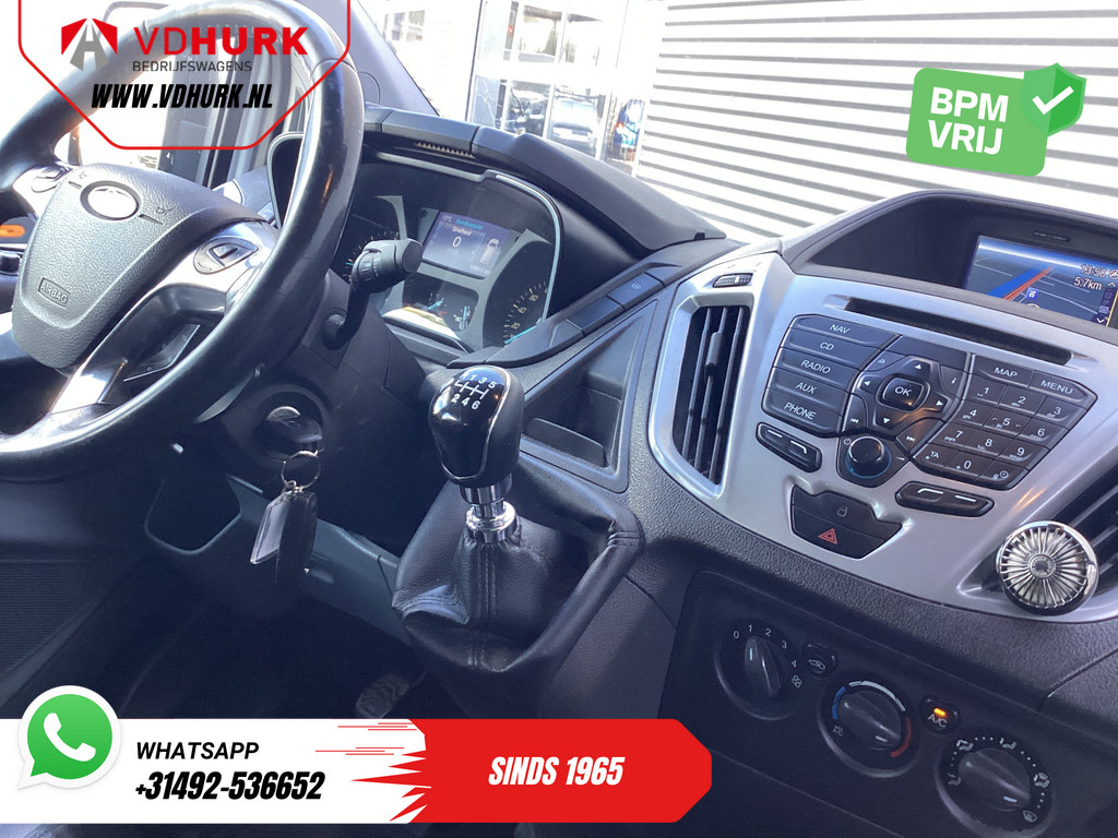 Ford Transit Custom Bestelbus 2.2 TDCI Trend DC Dubbel Cabine EXPORT 6 Pers./ Navi/ Camera/ Cruise/ Airco / PDC V+A/ Trekhaak 2