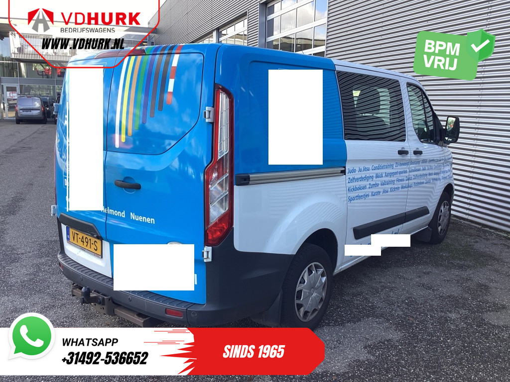 Ford Transit Custom Bestelbus 2.2 TDCI Trend DC Dubbel Cabine EXPORT 6 Pers./ Navi/ Camera/ Cruise/ Airco / PDC V+A/ Trekhaak 8