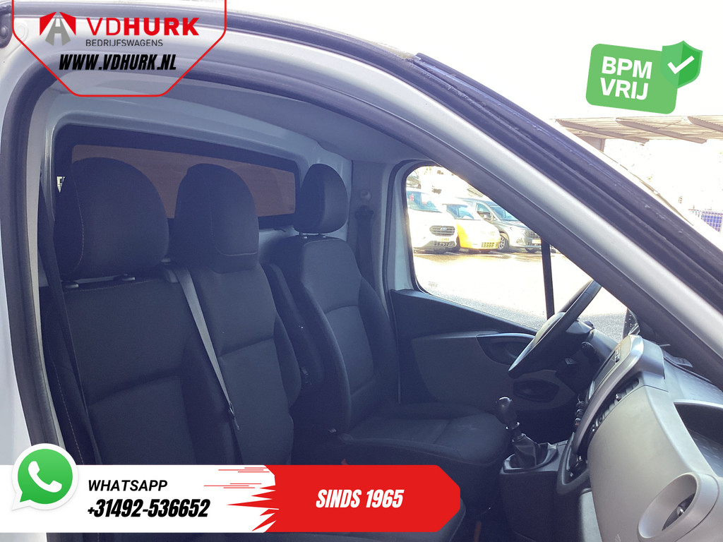 Renault Trafic Bestelbus 1.6 dCi 120 pk L2 BPM VRIJ! NL Auto/ 3 Pers./ Imperiaal/ Navi/ Airco/ Cruise/ PDC/ Trekhaak 7