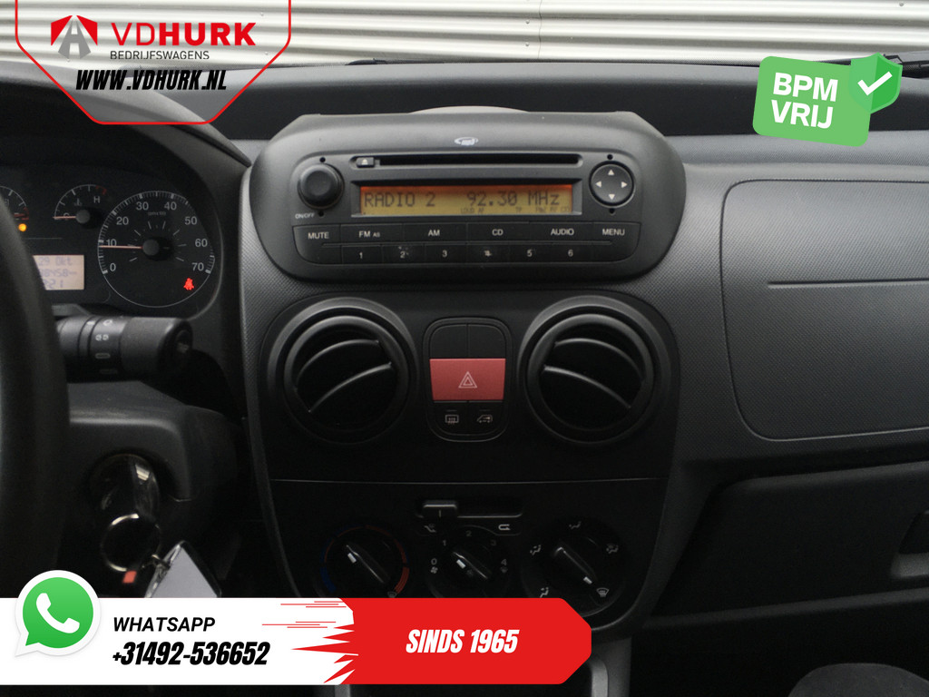 Citroën Nemo Bestelbus 1.4 HDi 70 pk EXPORT APK 08-2026/ NL Auto/ Airco/ Trekhaak/ Radio 12