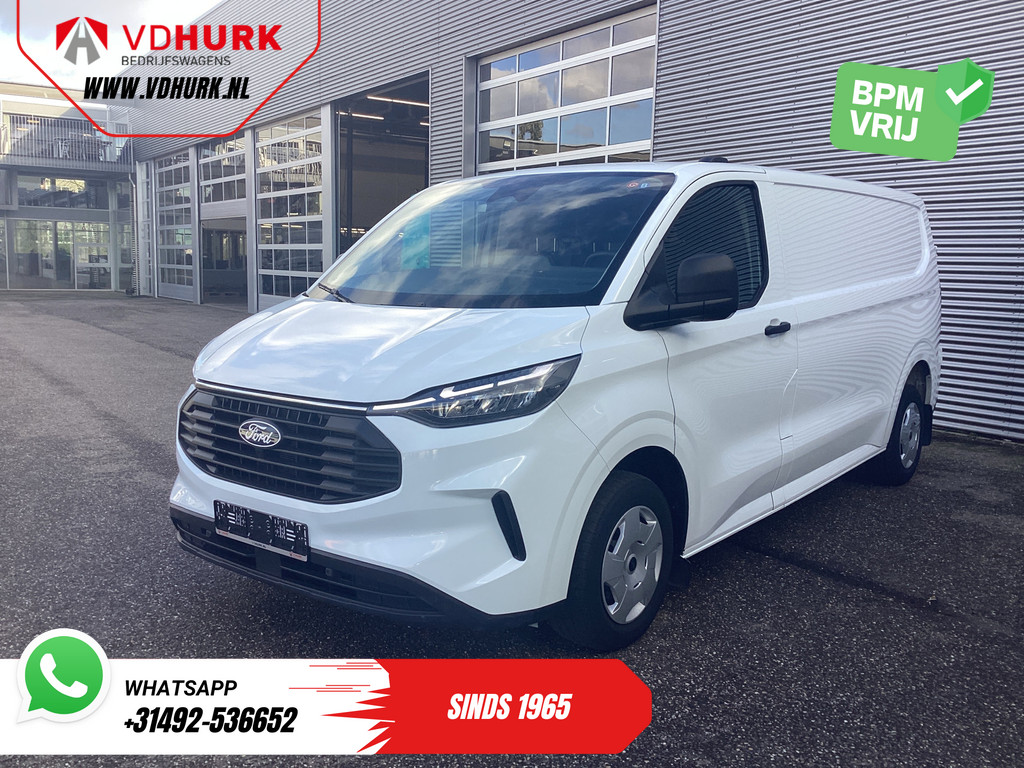 Ford Transit Custom Bestelbus 2.0 TDCI 136 pk Aut. L2 Trend BPM VRIJ! LED/ Carplay/ Camera/ Climate/ PDC/ Cruise 6