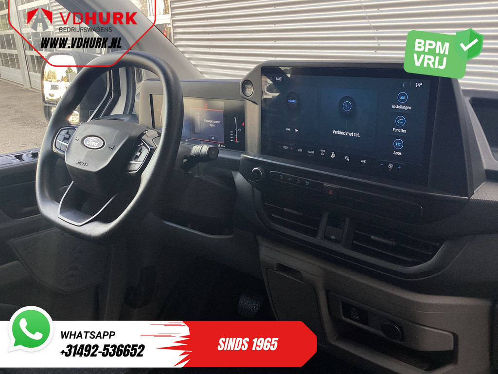 Ford Transit Custom Bestelbus 2.0 TDCI 136 pk Aut. L2 Trend BPM VRIJ! LED/ Carplay/ Camera/ Climate/ PDC/ Cruise 9